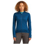 Hanorac funcțional de damă Icebreaker Women Merino Blend 300 RealFleece™ Descender LS Zip