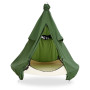 Baldachin de ploaie Hamaka.eu Hangout Pod verde