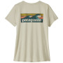Tricou femei Patagonia Women's Capilene Cool Daily Shirt - Boardshort Logo