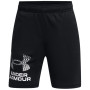 Pantaloni scurți copii Under Armour UA Tech Logo Shorts Black