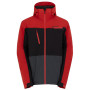 Geacă de schi bărbați Fundango Horatio Allmountain Jacket roșu/negru redorange