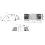 Cort de familie Easy Camp Leka Twin 8