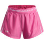 Pantaloni scurți copii Under Armour G Tech Play Up Short Pink Frenzy