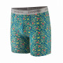 Boxeri bărbați Patagonia M's Essential Boxer Briefs - 6 in. albastru închis Skunk Paradise: Endless Blue