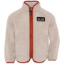 Hanorac copii Didriksons Gibbs Kids Fullzip 2 Beach Beige/Rust bej Beach Beige/Rust
