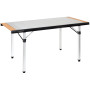 Masă Brunner Quadra Tropic Adjustar 6 gri