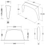 Conector pentru cort Outwell Lounge Vehicle Connection L