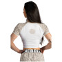 Tricou femei Nebbia Crop Top Leopard '97 Primal