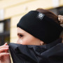 Bentiță Snow Monkey Headband with Fleece