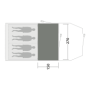 Covor pentru cort Outwell Cozy Carpet Rockwell 4
