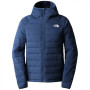 Geacă bărbați The North Face M Belleview Stretch Down Hoodie albastru
