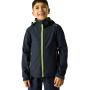 Geacă softshell copii Regatta Haydenbury Navy (Wild Lime)
