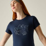 Tricou femei Regatta Womens Fingal Stretch