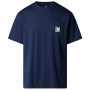 Tricou bărbați The North Face M Mountain Logo Relaxed S/S Pocket Tee albastru închis Summit Navy