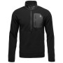Hanorac bărbați Black Diamond Rift HZ Fleece Jacket negru Black-Black