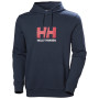 Hanorac bărbați Helly Hansen HH Logo Hoodie albastru închis 597 Navy