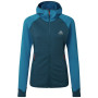Hanorac femei Mountain Equipment W's Eclipse Hooded Jacket albastru deschis