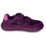 Încălțăminte barefoot all-seasons pentru copii Bugga Safi Dark Purple violet tmavě fialová
