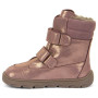 Încălțăminte de iarnă copii Frodo Barefoot Zeru Tex Winter Pink/Gold