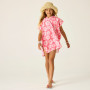 Poncho copii Regatta Kids Towel Robe PinkHazPetal