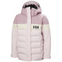 Geacă copii Helly Hansen Jr Girl Diamond Jacket roz 079 Pinkshake