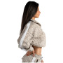 Hanorac femei Nebbia Half-Zip Leopard Sweatshirt Primal