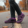 Încălțăminte barefoot all-seasons pentru copii Bugga Safi Dark Purple