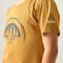 Tricou copii Regatta Bosley Wood Brown