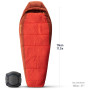 Sac de dormit pentru femei Sea to Summit Hamelin Women's -9C Long