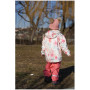 Pantaloni impermeabili copii DucKsday Rain pants Coral