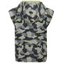 Poncho copii Regatta Kids Towel Robe DrkStrmCamo
