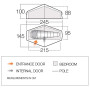 Cort turistic Vango Nevis 100