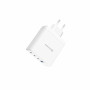Adaptor Swissten GaN 2X USB-C 100W + 1X USB-C 20W + 1X USB-A 30W