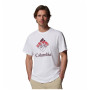 Tricou bărbați Columbia CSC™ Seasonal Graphic Tee alb White, Heavenly Stacked Gem