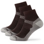 Șosete Zulu Merino Lite Men 3 pack gri/maro