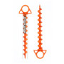 Cuie pentru cort Nite Ize Orange Screw Large portocaliu/