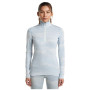 Tricou funcțional femei Icebreaker Women M 260 Tech Vertex LS HZ Chillwave