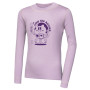 Tricou funcțional copii Sensor Merino DF Planet Mystic Violet roz deschis Mystic Violet