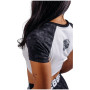 Tricou femei Nebbia Crop Top Leopard '97 Primal