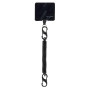 Buclă de siguranță Nite Ize Hitch Phone Anchor + Tether negru