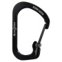 Carbinieră auxiliară Nite Ize S-Biner Stainless Steel #3 negru Černá
