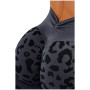 Pantaloni scurți femei Nebbia Push-Up Compression Leopard Shorts Primal