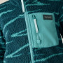 Hanorac funcțional copii Regatta Junior Frankie Warm Fleece Mediterranea Zebra