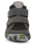Încălțăminte barefoot all-seasons pentru copii Frodo Barefoot Tex Fun Autumn Grey/Black