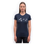 Tricou funcțional femei Sensor Merino Active Songbirds