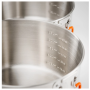 Set vase GSI Outdoors Glacier Stainless Base Camper Medium