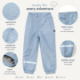 Pantaloni copii DucKsday Rainpants Light Blue