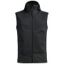 Vestă bărbați Ortovox Ortler Softshell Plus Vest negru Black Raven