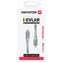 Cablu Swissten Kevlar USB C / Lightning 1,5 m