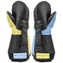 Mănuși de schi copii Leki Little Swtch Zero Mitt Long black-light blue